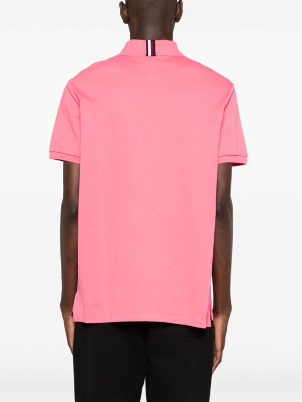Tommy Hilfiger logo-embroidered organic cotton polo shirt - Image 4