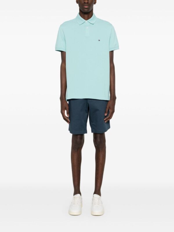 Tommy Hilfiger logo-embroidered piqué polo shirt - Image 2