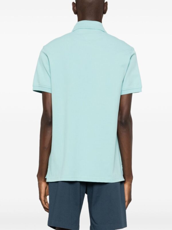 Tommy Hilfiger logo-embroidered piqué polo shirt - Image 4