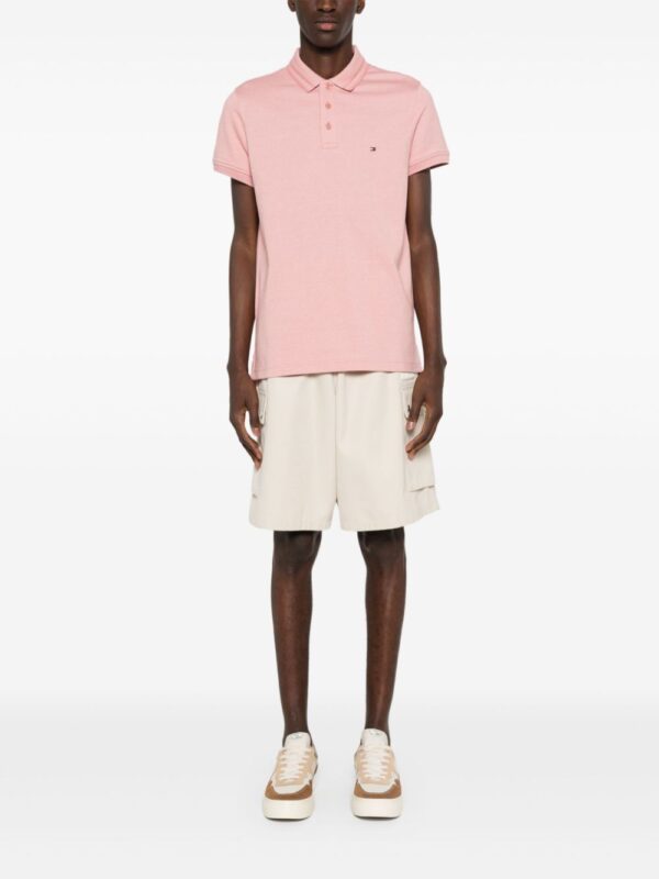 Tommy Hilfiger logo-embroidered organic cotton polo shirt - Image 2