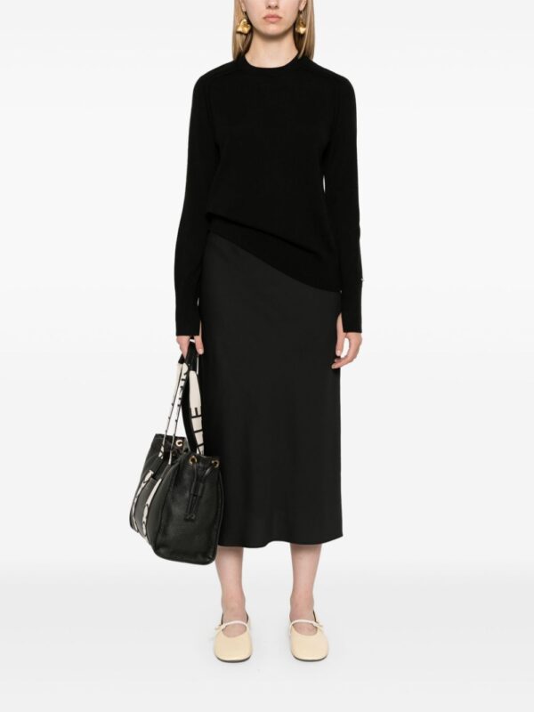 Calvin Klein  logo-waistband midi skirt - Image 2