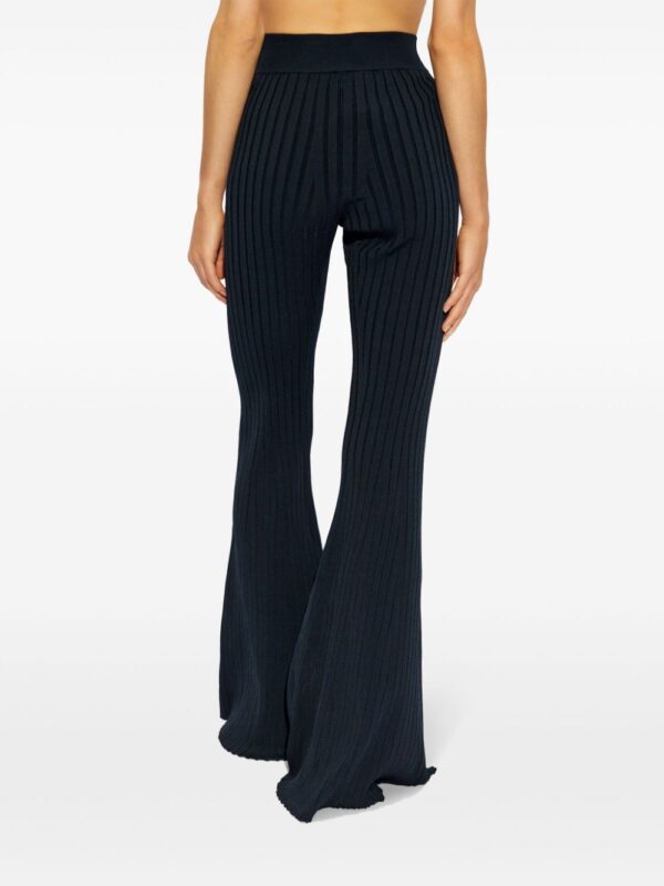 Stella McCartney  ribbed-knit flared leggings - Image 4