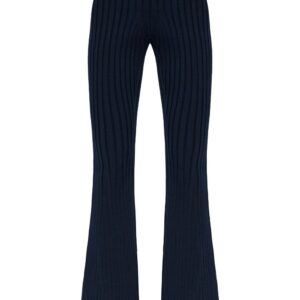 Stella McCartney  ribbed-knit flared leggings