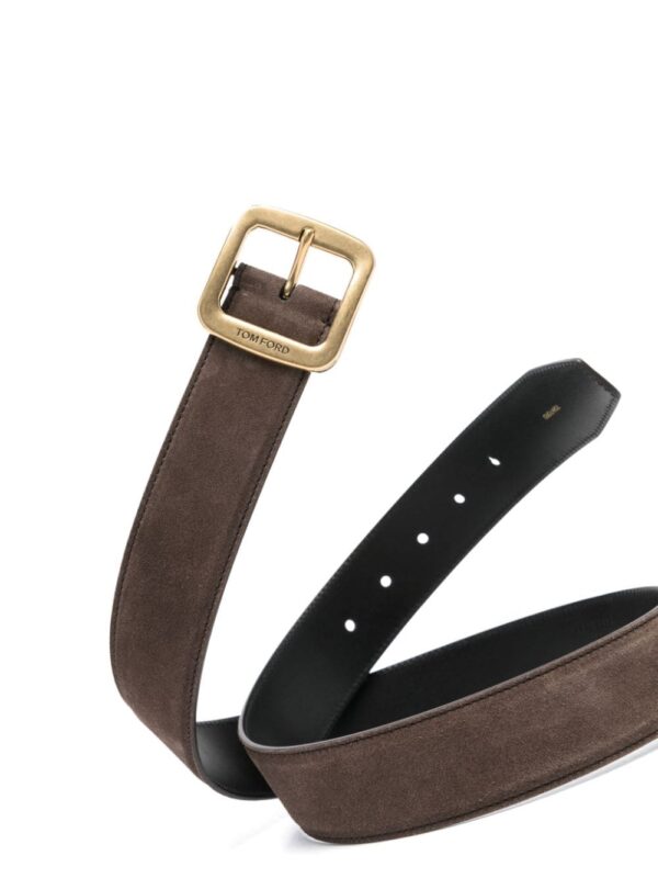 TOM FORD  leather buckle belt - Image 2