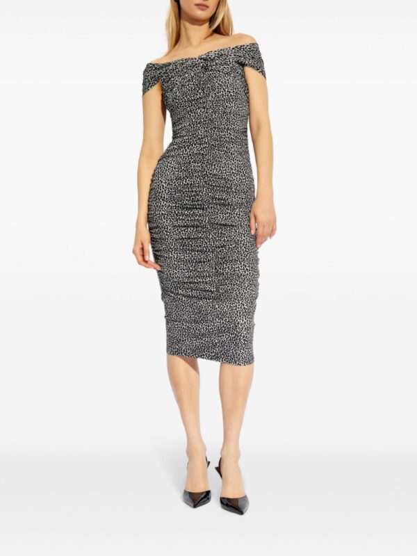 Michael Michael Kors leopard-print midi dress - Image 3