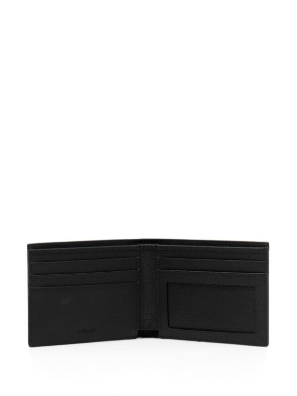 Bally logo-stamp bi-fold leather wallet