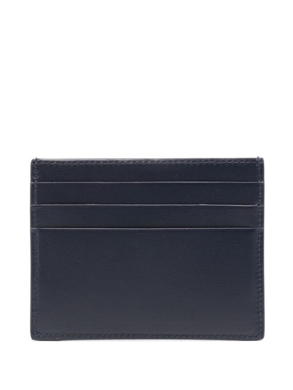 Ferragamo logo-print leather card holder