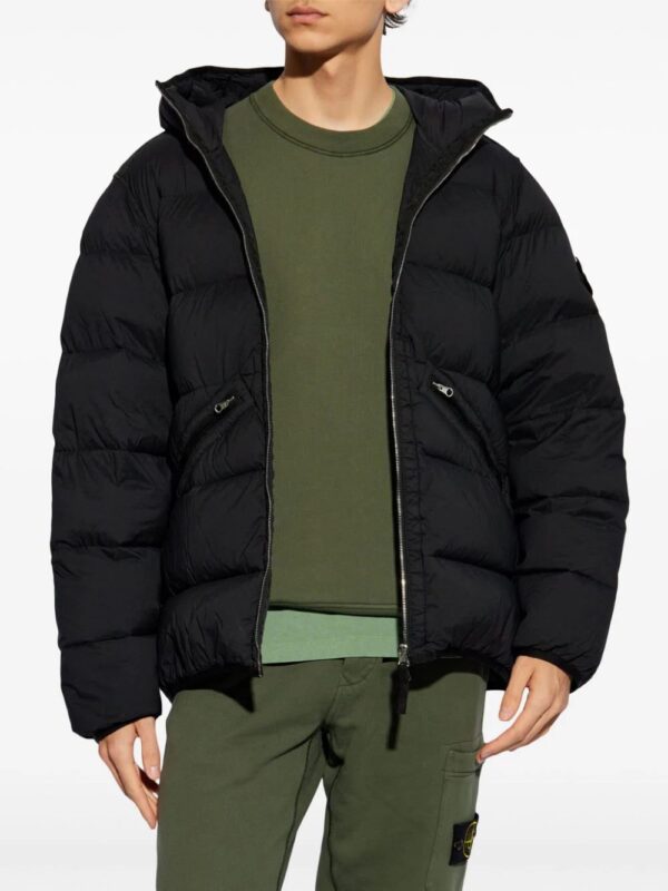 Stone Island  hooded puffer jacket - Image 3