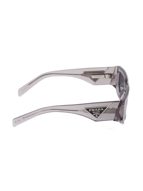 Prada Eyewear triangle-logo rectangle-frame sunglasses - Image 3