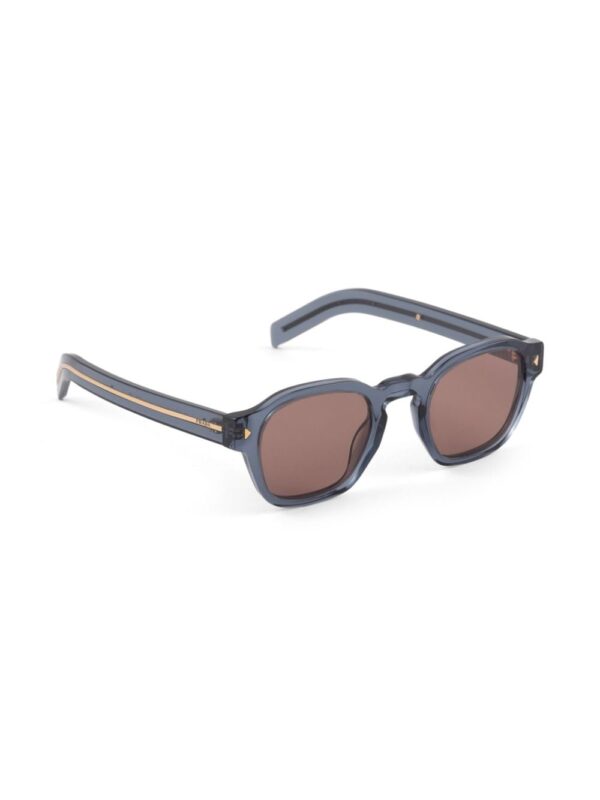 Prada Eyewear logo-striped arms square-frame sunglasses - Image 2