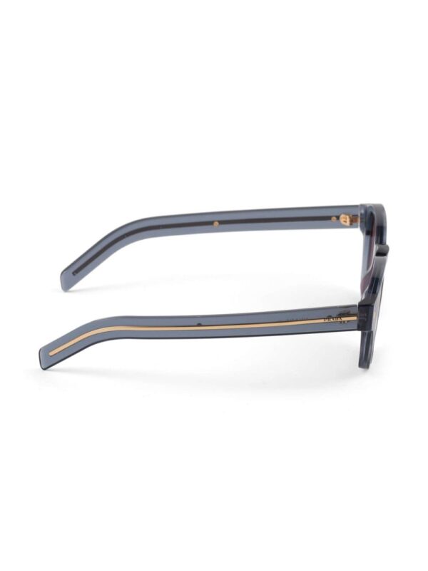 Prada Eyewear logo-striped arms square-frame sunglasses - Image 3