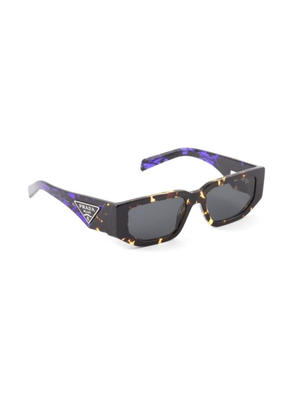 Prada Eyewear tortoiseshell gradient rectangle-frame sunglasses - Image 2