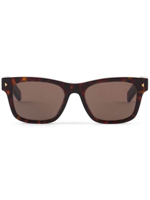Prada Eyewear tortoiseshell-effect square-frame sunglasses