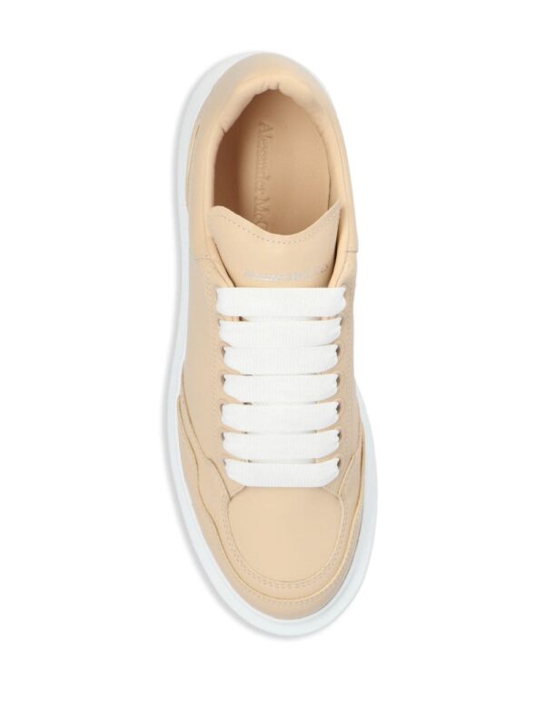 Alexander McQueen calf leather trainers - Image 4