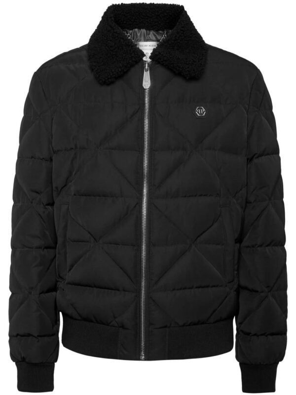 Philipp Plein  shearling padded jacket