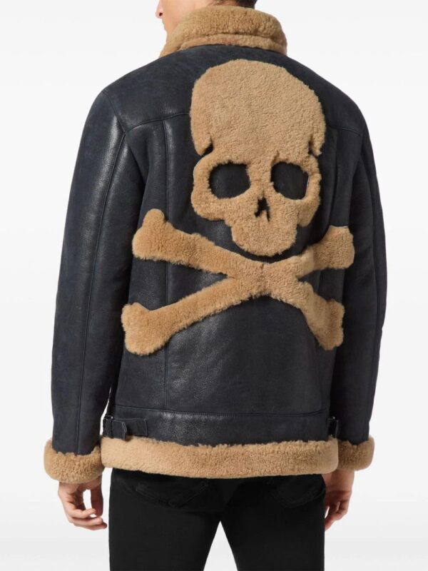 Philipp Plein  skull-embroidered jacket - Image 4
