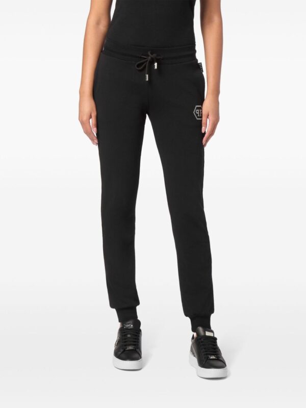 Philipp Plein  crystal-embellished track pants - Image 3