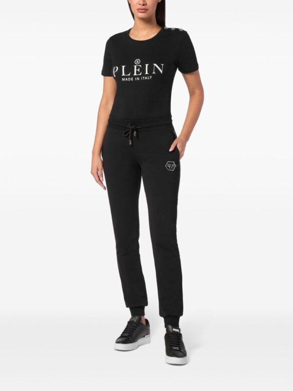 Philipp Plein  crystal-embellished track pants - Image 2