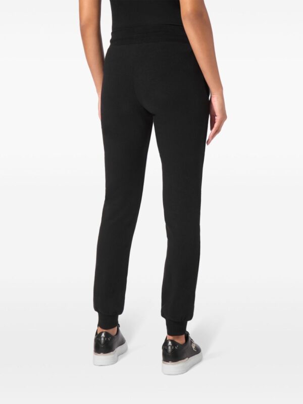 Philipp Plein  crystal-embellished track pants - Image 4