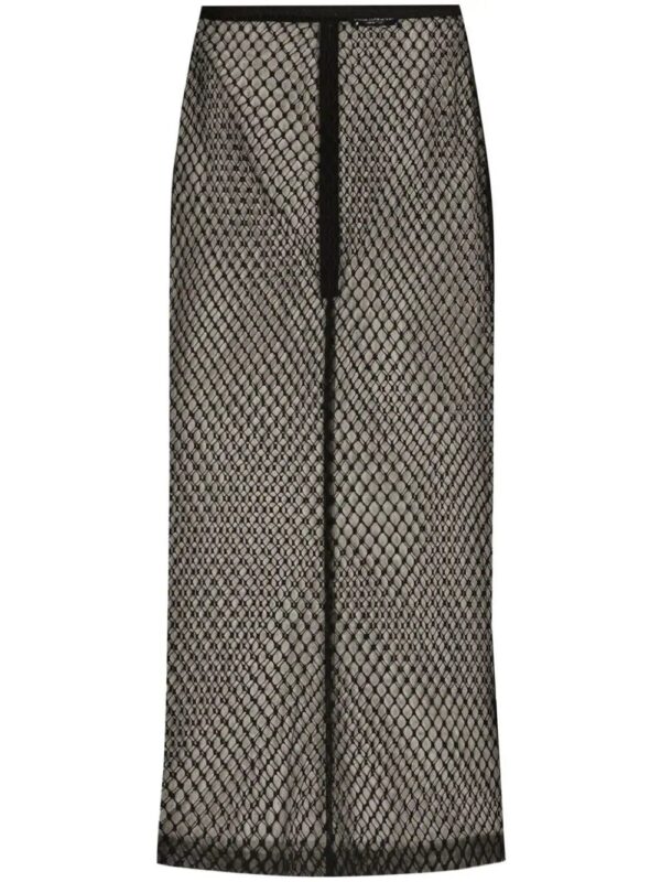 Dolce & Gabbana  mesh pencil skirt