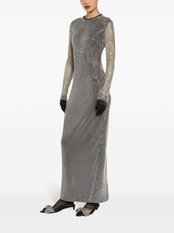 Dolce & Gabbana  crystal-embellished dress - Image 3