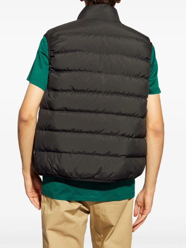 Moncler  mock neck logo patch down gilet - Image 4