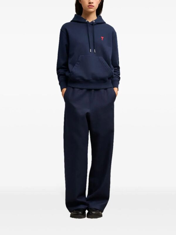 AMI Paris  Ami de Coeur cotton hoodie - Image 2
