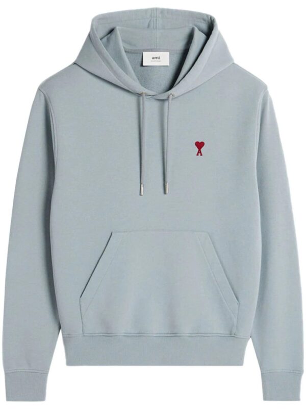 AMI Paris  Ami De Coeur-embroidered hoodie