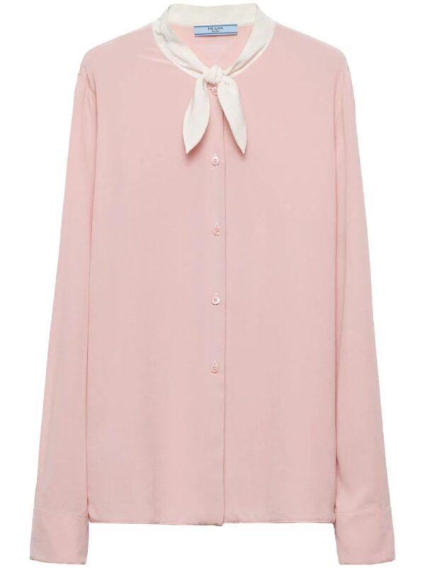 Prada  button-down silk shirt