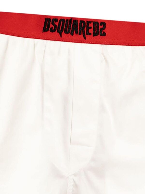 DSQUARED2  Horror logo-embroidered cotton boxers - Image 2