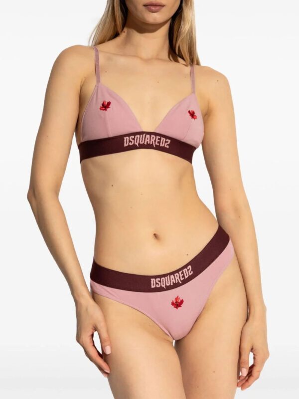 DSQUARED2  maple leaf-embroidered briefs - Image 3