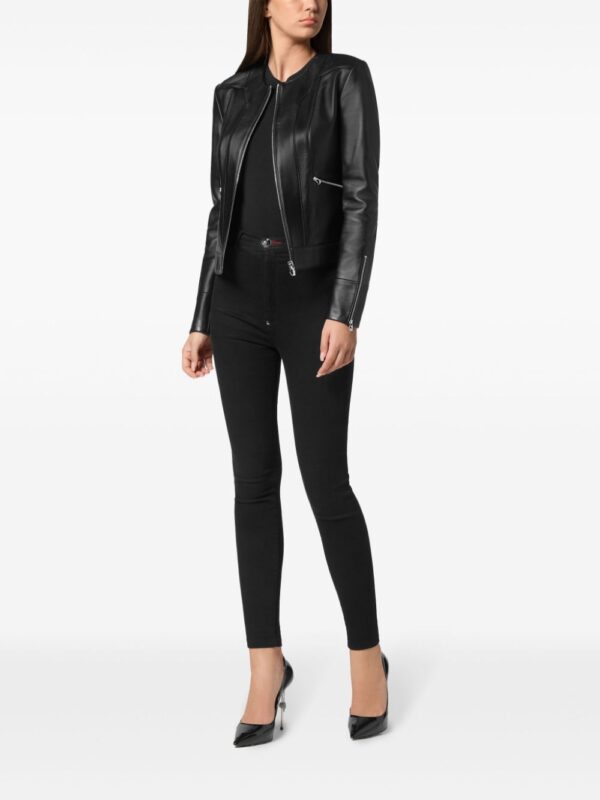 Philipp Plein  leather jacket - Image 2