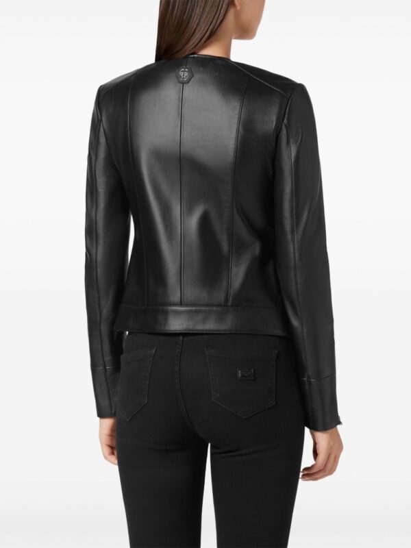 Philipp Plein  leather jacket - Image 3