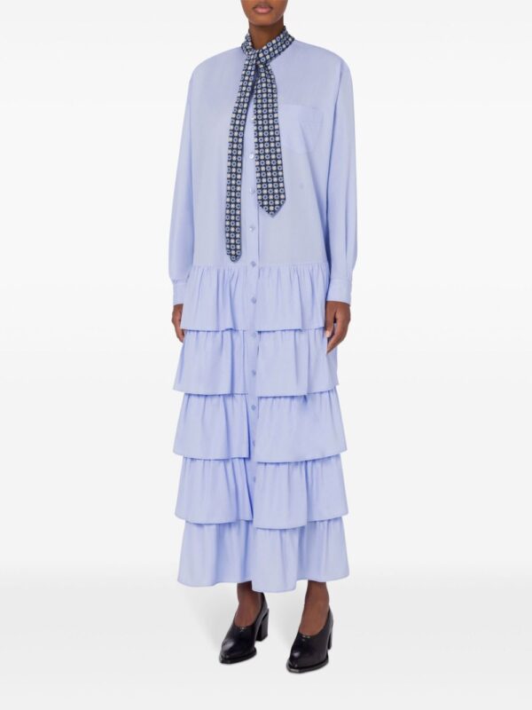Moschino  ruffled cotton dress - Image 2