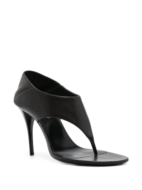 Saint Laurent  90mm leather sandals - Image 2