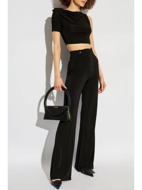 Jacquemus  Le Pantalon Drapeado flared trousers - Image 2