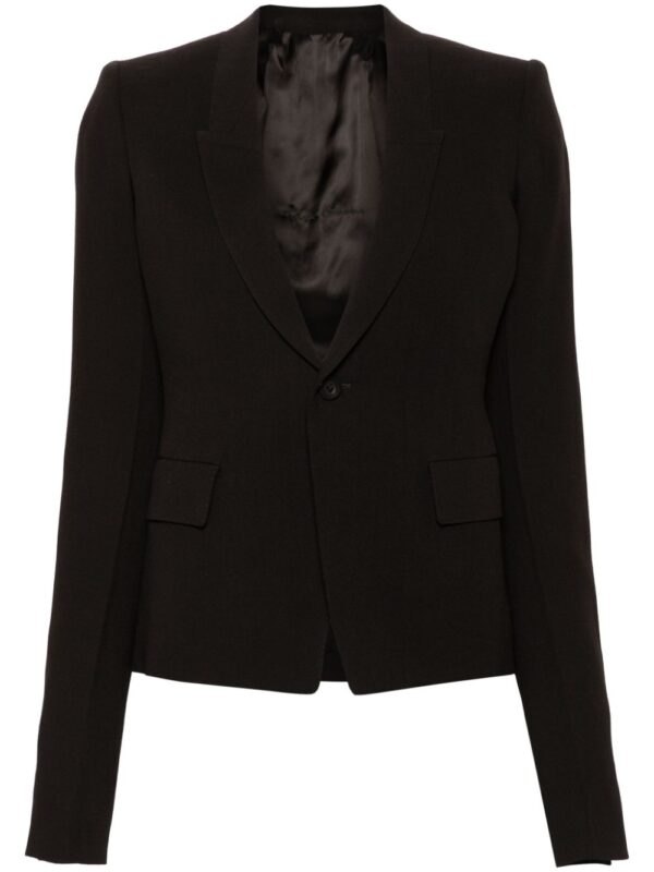 Rick Owens  60CM Soft virgin wool blazer