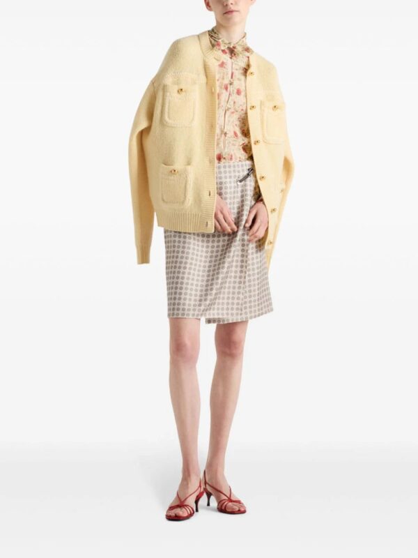 Prada  floral print silk shirt - Image 2