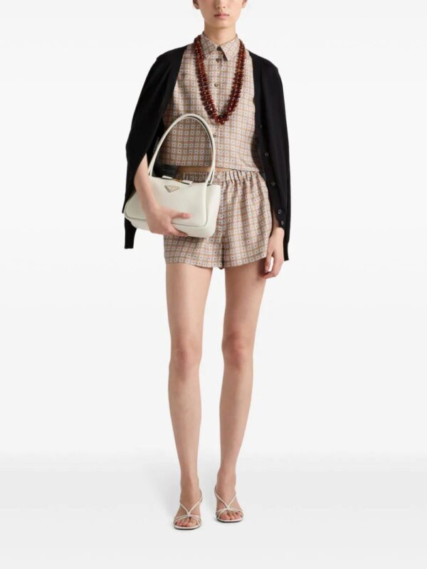 Prada  floral print silk shirt - Image 2
