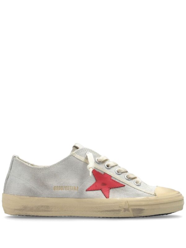 Golden Goose V Star2 distressed low-top sneakers