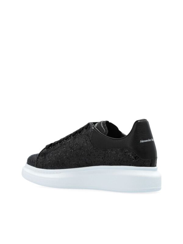 Alexander McQueen glitter-detailing leather sneakers - Image 5