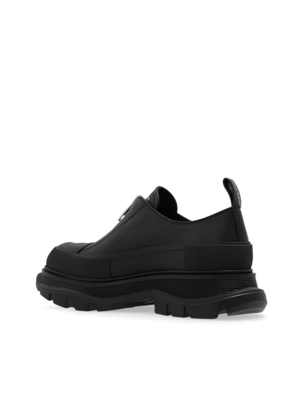 Alexander McQueen logo-print leather sneakers - Image 5