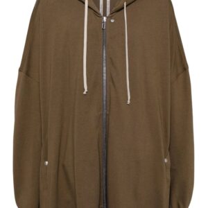 Rick Owens  drop-shoulder hooded jacket