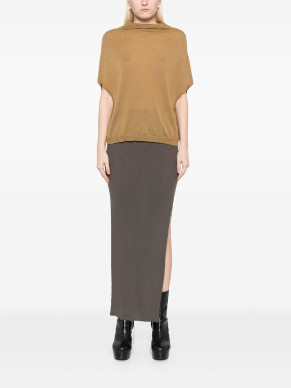 Rick Owens  ribbed knitted skirt - Image 2