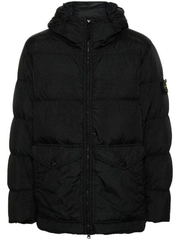 Stone Island  Compass-badge puffer jacket