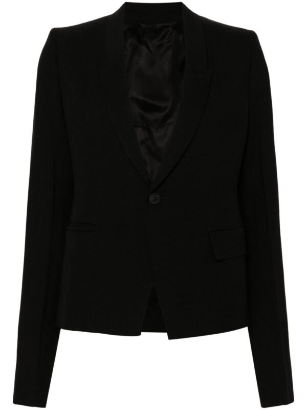 Rick Owens  grain de poudre blazer