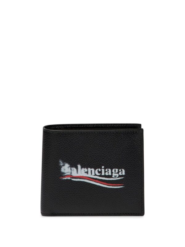Balenciaga Cash leather wallet