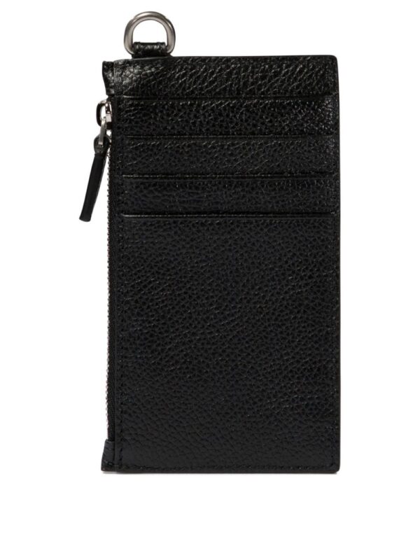 Balenciaga logo-print cardholder keyring - Image 3