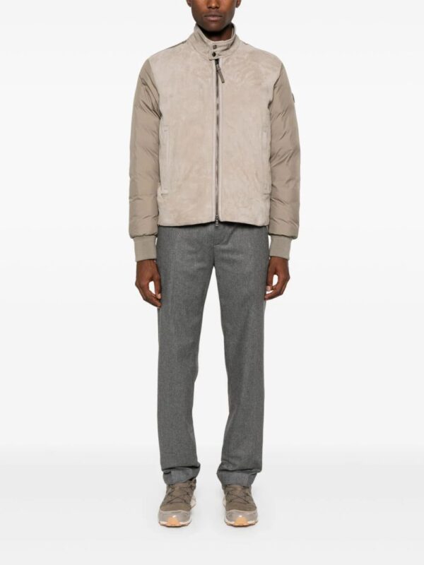 Moncler  Lountere suede-panel puffer jacket - Image 2