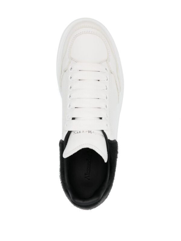 Alexander McQueen Oversized leather sneakers - Image 4